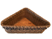 "Addison" Corner Counter Basket - Basket Weaving Pattern