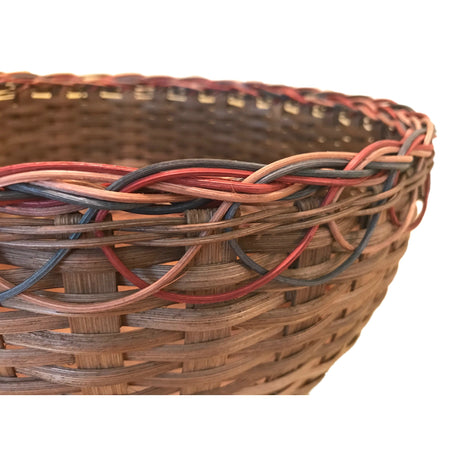 "Naomi" - Basket Weaving Pattern and Tutorial for Braided Rim