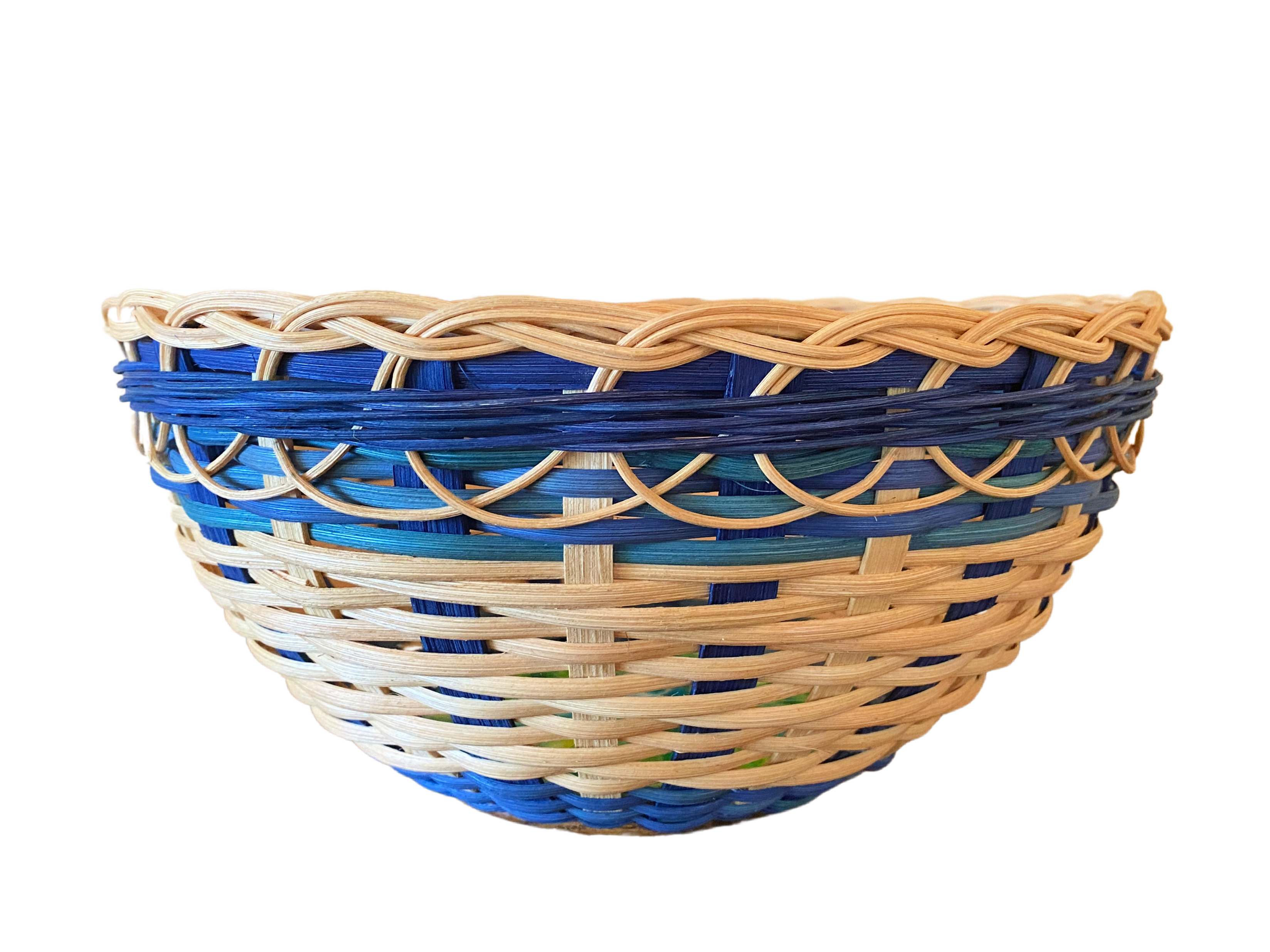 BASKET WEAVING PATTERN TUTORIAL Stasia - Braided Rim Table