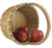 "Emily Grace" - Basket Weaving Pattern - Round Market with Braided Handle - Bright Expectations Baskets - Instant Digital Download Pattern