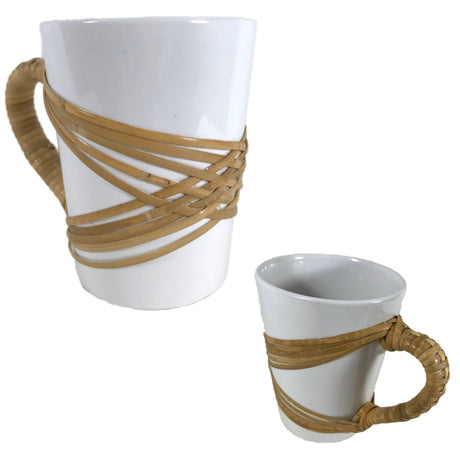 "Jo" Coffee Mug - Basket Weaving Pattern - Bright Expectations Baskets - Instant Digital Download Pattern