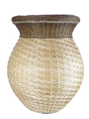 "Luciana" - Basket Weaving Pattern for Tall Vase with Gretchen Border