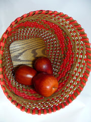 "Jagoda" - Basket Weaving Pattern - Twill Weave with Randing and Match Stick Rim - Bright Expectations Baskets - Instant Digital Download Pattern